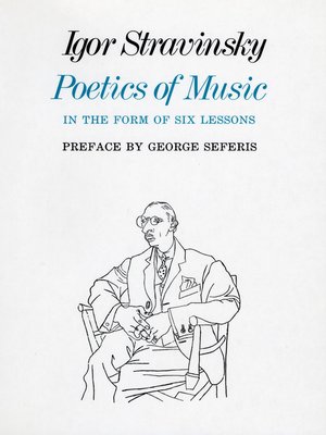 cover image of Poetics of Music in the Form of Six Lessons